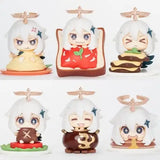 【再販】原神 「非常食じゃないぞ!」パイモングルメシリーズトレーディングフィギュア(原盒6個入)《24年2月預定》 6974096536047-1