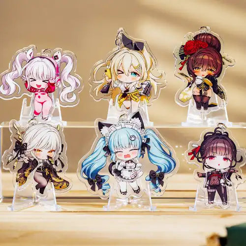 勝利の女神:NIKKE ちびキャラトレーディングアクリルキーチェーン(亞加力鎖匙扣)(全套6個入)※不設寄送《25年6月預定》 6974982161117