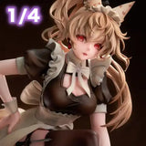 戦闘メイド 異種族 ベンガルヤマネコ マリア 1/4 ※連特典《24年12月預定》 6976539770872