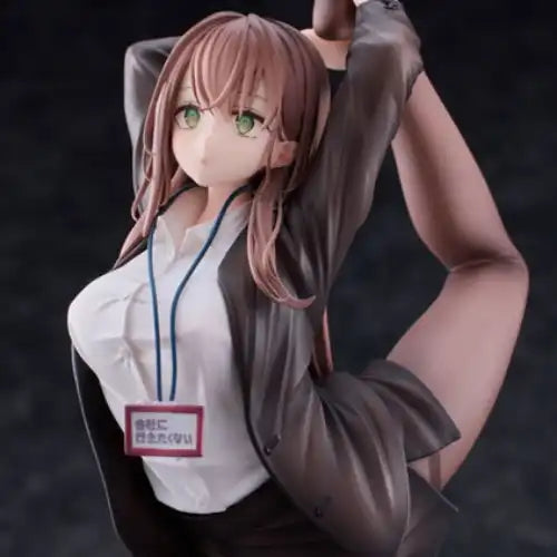 意外と体が柔らかい会社に行きたくないOLちゃん 白Ver.※可選擇特典版《24年12月預定》 6976539770926