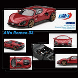 Alfa Romeo 33 Stradale Rosso Villa d'Este ※不設寄送《27年3月預定》 盒裝版 全數$125 / ※不設寄送 / 26年9月18日