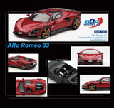 Alfa Romeo 33 Stradale Rosso Villa d'Este ※不設寄送《27年3月預定》 盒裝版 全數$125 / ※不設寄送 / 26年9月18日