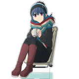ゆるキャン△ 描き下ろし 冬キャン志摩リン アクリルスタンド(大)(亞加力立牌)※不設寄送《23年5月預定》 4549970297028