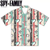 SPY×FAMILY オープンカラーシャツ モチーフ※不設寄送《23年8月預定》 4549743922355