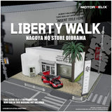 Liberty Walk Nagoya HQ Store Diorama ※場景不包含模型車 ※不設寄送《26年2月預定》 行版 全數$980 / ※不設寄送 / 26年6月15日