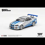 Nissan Skyline GT-R C-West "2 Fast 2 Furious" Brian O'Conner   ※不設寄送《27年1月預定》 吸塑版 全數$116 / ※不設寄送 / 26年10月5日