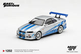 Nissan Skyline GT-R C-West "2 Fast 2 Furious" Brian O'Conner   ※不設寄送《27年1月預定》 吸塑版 全數$116 / ※不設寄送 / 26年10月5日