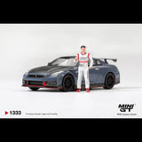 Nissan GT-R Nismo 2024 Tsukuba Production Car Lap Record W/ Matsuda Figure Tsugio Matsuda Collection ※不設寄送《25年1月預定》 盒裝版(RHD) 全數$108 / ※不設寄送 / 26年7月17日