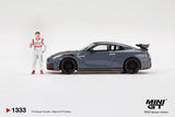 Nissan GT-R Nismo 2024 Tsukuba Production Car Lap Record W/ Matsuda Figure Tsugio Matsuda Collection ※不設寄送《25年1月預定》 盒裝版(RHD) 全數$108 / ※不設寄送 / 26年7月17日