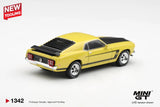 Ford Mustang Boss 302 1969 Bright Yellow ※不設寄送《26年11月預定》 盒裝版(LHD) 全數$80 / ※不設寄送 / 26年7月31日