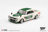 Nissan Skyline LB-WORKS "HAKOSUKA" White / Green ※不設寄送《25年1月預定》 盒裝版(RHD) 全數$89 / ※不設寄送 / 26年7月31日