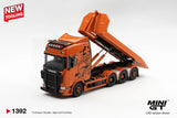 Scania 770S B8x4NA Hooklift Flatbed Orange ※不設寄送《27年3月預定》 盒裝版(LHD) 全數$572 / ※不設寄送 / 26年10月9日