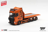 Scania 770S B8x4NA Hooklift Flatbed Orange ※不設寄送《27年3月預定》 盒裝版(LHD) 全數$572 / ※不設寄送 / 26年10月9日