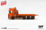Scania 770S B8x4NA Hooklift Flatbed Orange ※不設寄送《27年3月預定》 盒裝版(LHD) 全數$572 / ※不設寄送 / 26年10月9日