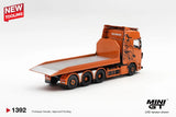 Scania 770S B8x4NA Hooklift Flatbed Orange ※不設寄送《27年3月預定》 盒裝版(LHD) 全數$572 / ※不設寄送 / 26年10月9日