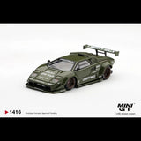 Lamborghini Countach LB-WORKS Army Green ※不設寄送《27年4月預定》 盒裝版(LHD) 全數$80 / ※不設寄送 / 26年10月23日