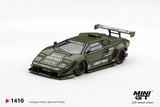 Lamborghini Countach LB-WORKS Army Green ※不設寄送《27年4月預定》 盒裝版(LHD) 全數$80 / ※不設寄送 / 26年10月23日