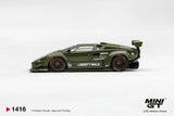 Lamborghini Countach LB-WORKS Army Green ※不設寄送《27年4月預定》 盒裝版(LHD) 全數$80 / ※不設寄送 / 26年10月23日
