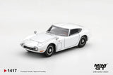 Toyota 2000GT  Pegasus White ※不設寄送《27年2月預定》 盒裝版(LHD) 全數$80 / ※不設寄送 / 26年10月23日