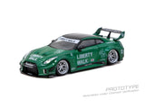 LB-Silhouette WORKS GT NISSAN 35GT-RR Emerald green ※不設寄送《26年11月預定》 盒裝版 全數$167 / ※不設寄送 / 26年7月6日
