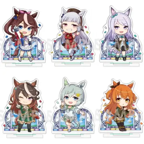 ウマ娘 プリティーダービー きゃらふぃーゆアクリルスタンド -うまぴょい伝説- Vol.1(亞加力立牌)(原盒6個入)※不設寄送《22年8月預定》 4562135416980