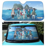 【再販】ゆるキャン△ SEASON2 サンシェード(汽車遮陽擋)※不設寄送《22年11月預定》 4573544872106-1