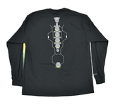 サイバーパンク エッジランナーズ ロングTシャツ DavidのBackbone Cyberware ブラック※請選擇尺碼 ※不設寄送《22年11月預定》