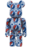 BE@RBRICK GRATEFUL DEAD 100％ & 400％(STEAL YOUR FACE)《22年5月預定》
