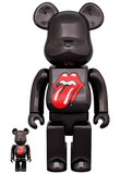 BE@RBRICK The Rolling Stones Lips & Tongue BLACK CHROME Ver. 100％ & 400％《22年11月預定》