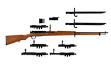 LittleArmory STUDY1942 LA086 三八式歩兵銃タイプ※不設寄送《23年6月預定》