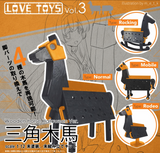 【18+】LOVE TOYS Vol.3 三角木馬 Wooden horse Halloween Ver.《19/6月預定》